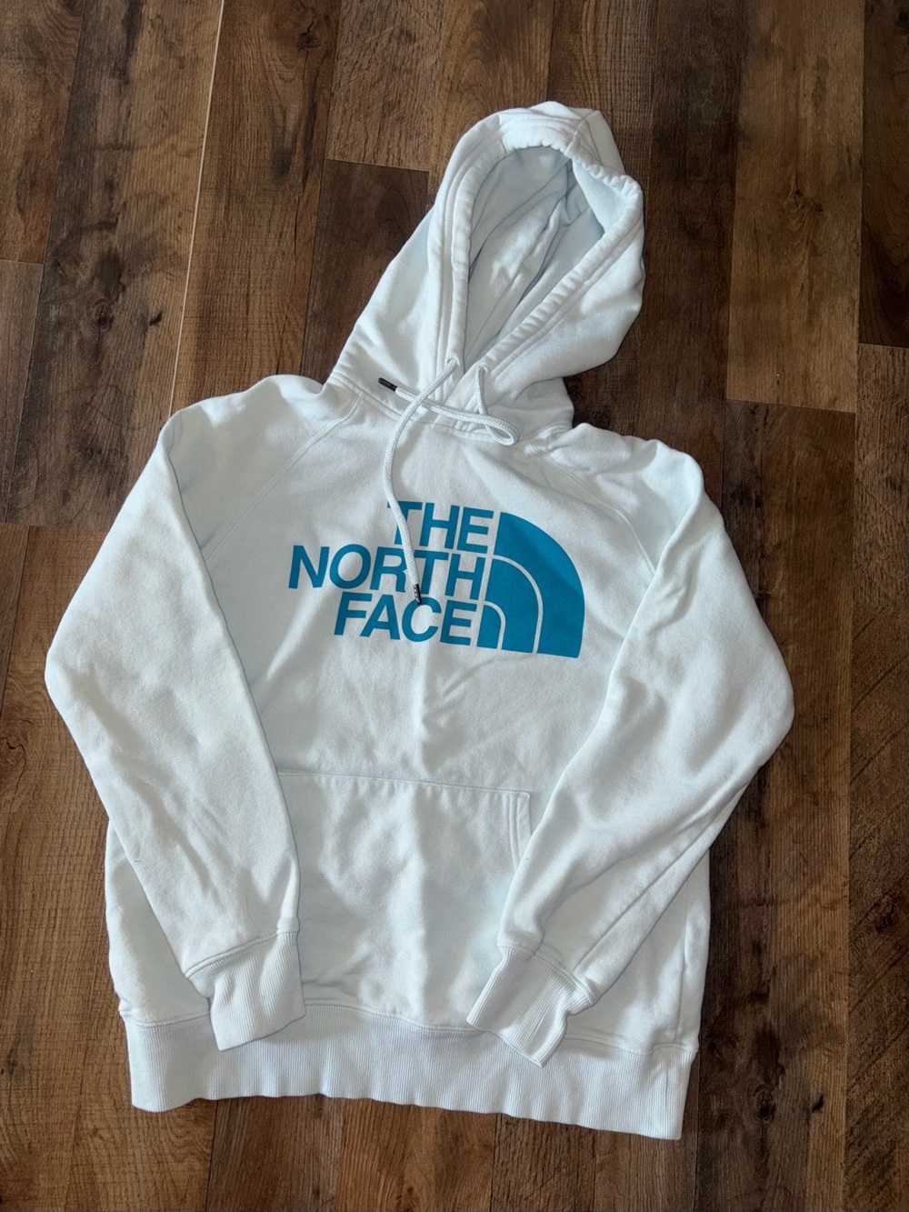 The North Face Hoodie with Blue Logo